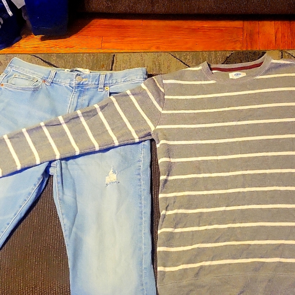 Boys old navy outfit size 14